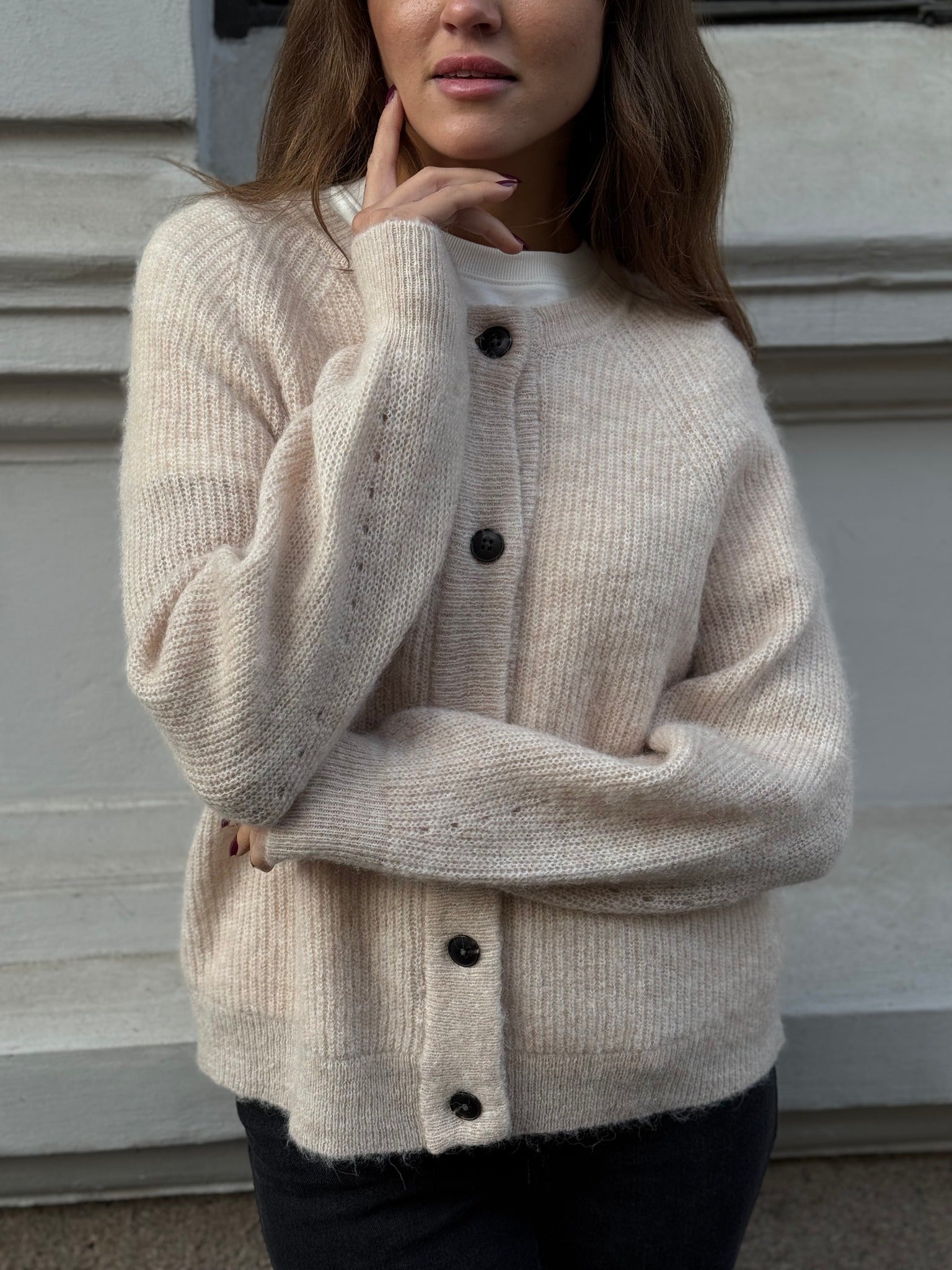 SLFLULU Cardigan - Birch